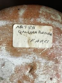 Signed Indian Pottery