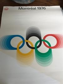 Complete set of 1976 Montreal Olympics Posters