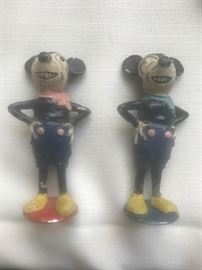 Super Rare Lead Mickey Mouse Circa 1930- 2