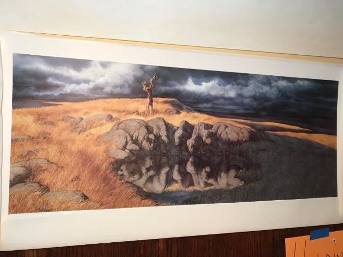 Bev Doolittle- Calling the Buffaloe