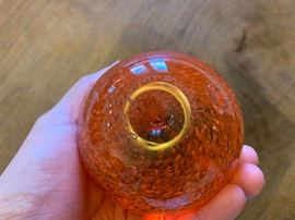 Vintage paperweights by Joe Zimmerman 