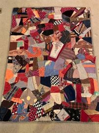 Antique crazy quilt