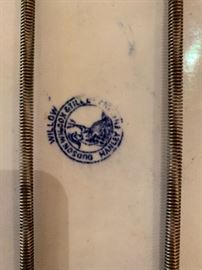 Antique Meissen, Dudson Wilcox & Till Blue Willow and occupied japan porcelain pieces