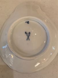 Antique Meissen, Dudson Wilcox & Till Blue Willow and occupied japan porcelain pieces