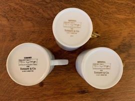 Frank Lloyd Wright for Tiffany & Co. coffee mugs