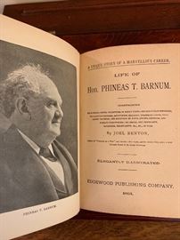 1891 “Life of P.T. Barnum” first edition