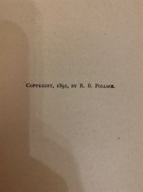 1891 “Life of P.T. Barnum” first edition