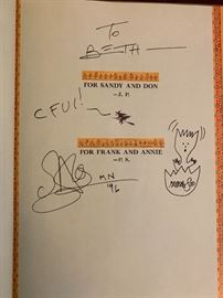 Jack Prelutsky’s “Monday’s Troll” signed copy by the author and the illustrator 