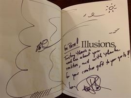 1977 “Illusions The Adventures of a Reluctant Messiah” by Richard Bach signed copy