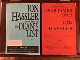 Two Uncorrected Proofs by Jon Hassler, one signed