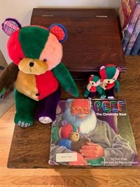 PEEF The Christmas Bear Galley Proof prepublication book used for proofreading