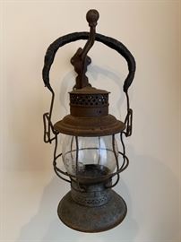 Antique Adlake MCRR lantern 