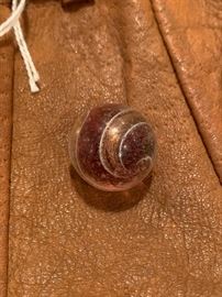 Antique banded Lutz marble