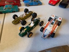 Vintage Marx, Corgi, Matchbox by Lesney, Tonka and Tootsie Toy cars
