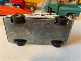 Vintage Marx, Corgi, Matchbox by Lesney, Tonka and Tootsie Toy cars