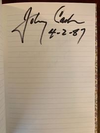 A sampling from one of three VERY RARE autograph books!  Autographs, notes & doodles by Stan & Jan Berenstain, Gary Larson, Richard Guindon, Brooke Shields, Johnny Cash, Former First Lady Rosalynn Carter, Arnold Schwarzenegger and many many more!!