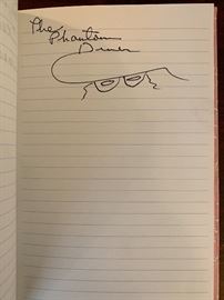 A sampling from one of three VERY RARE autograph books!  Autographs, notes & doodles by Stan & Jan Berenstain, Gary Larson, Richard Guindon, Brooke Shields, Johnny Cash, Former First Lady Rosalynn Carter, Arnold Schwarzenegger and many many more!!