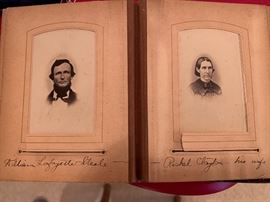 A sampling of photos found within three Civil War era photo albums