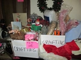 Crafting supplies, any item in the box is $2 or less