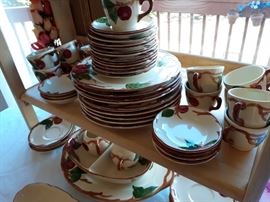 Franciscan Apple Dishes