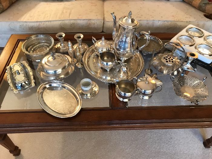 Silverplate....just in time for Holiday entertaining, or giving!  Priced to go!