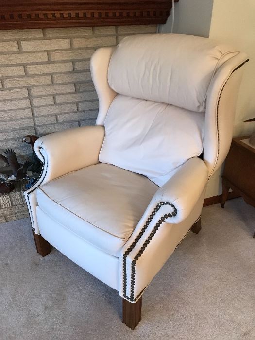 Bradington Young Leather recliner