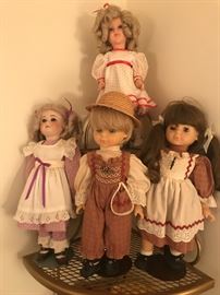 Newer porcelain dolls
