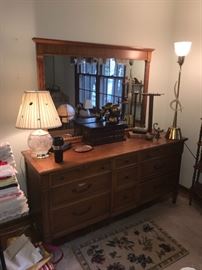 Thomasville dresser with mirror, and more....