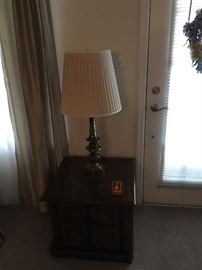 End Table & Lamp