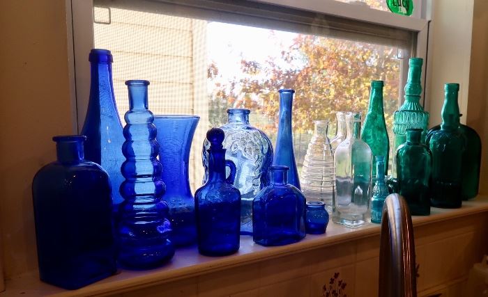 Nice Colored Glasses and Vases