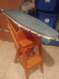 Ironing Board, Seat and Step Stool