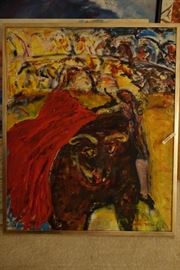 Vik Waren's Common theme- bullfights and matadors
