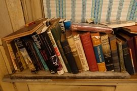 BOOKS, BOOKS, and MORE BOOKS, including a section for Conspiracy Theorists, Modern Politics, Recent economy.  Buy them by the pound!