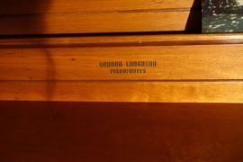 Another piano- more recent vintage. Manufactured from Gordon Laughead. Great sounding instrument. Another piano- yes, another third one in the basement.  No offer turned down. 