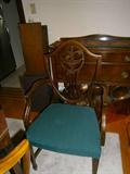 ARM CHAIR TOO TABLE