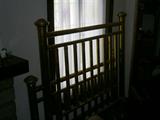 brass bed