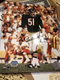 Sports memorabilia with COA