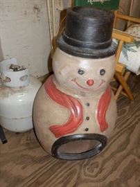 Snowman Chiminea