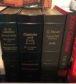 D J Lawrence, Charlotte and Emily Bronte, O. Henry & John Grisham