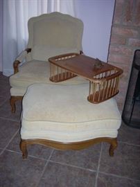 Chair and Ottoman  (there are 2 of each)