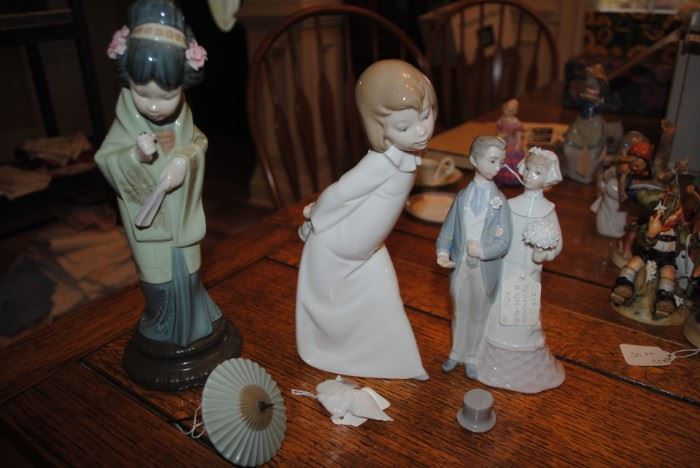Lladro - these pieces have uh-ohs  