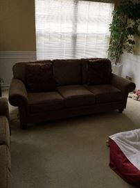 Couch and sofa like new  $1000 for pair 
