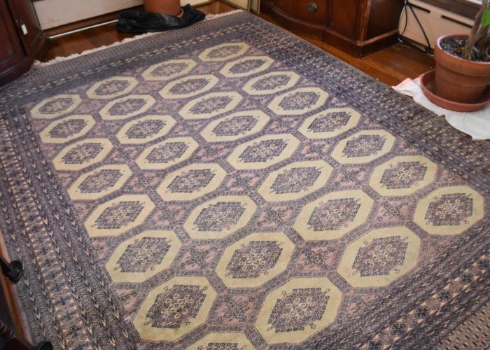 Bokhara Area Rug (Approx. 112" x 84.5")