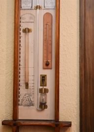 Unique Antique Thermometers Display 