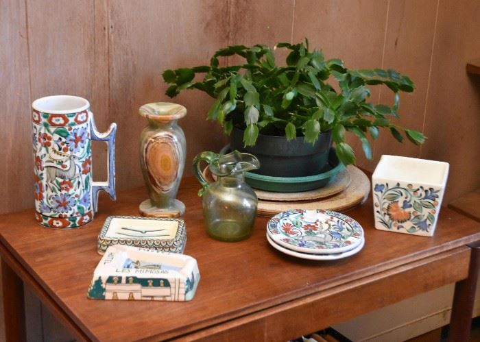 Houseplants, Ceramics, Glassware & Home Decor