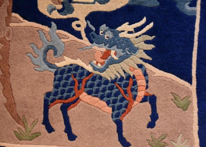 Chinese Rug / Tapestry (Dragon)