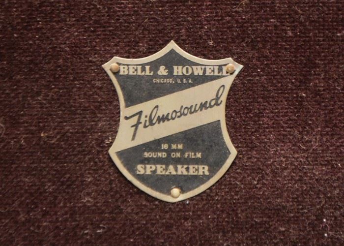 Bell & Howell Film Speaker
