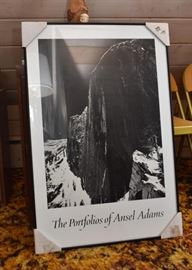 Framed Ansel Adams Poster