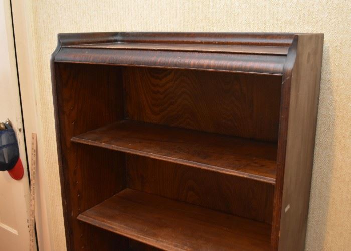 Antique Oak Bookshelf / Bookcase