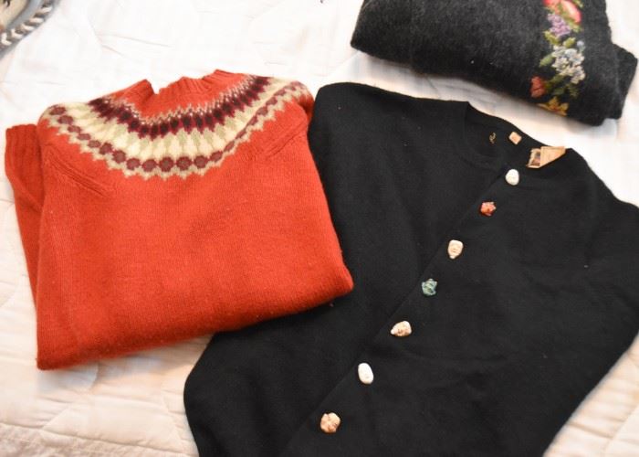 Vintage Women's Cashmere Sweaters (Sweater on right is SOLD)